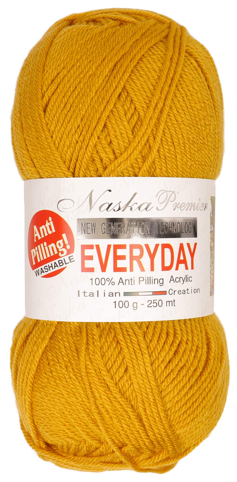 Amazon | NASKA 手編み毛糸 エブリデイ ソリッド 並太 COL. 58