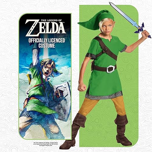 Miniatura 2 de Disguise Link Classic Costume, Un solo color