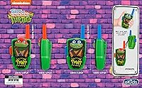 Vista 4 de Walkie Talkies de tortugas ninja mutantes adolescentes para niños, juguetes libres de estática, para interiores y exteriores, para niños