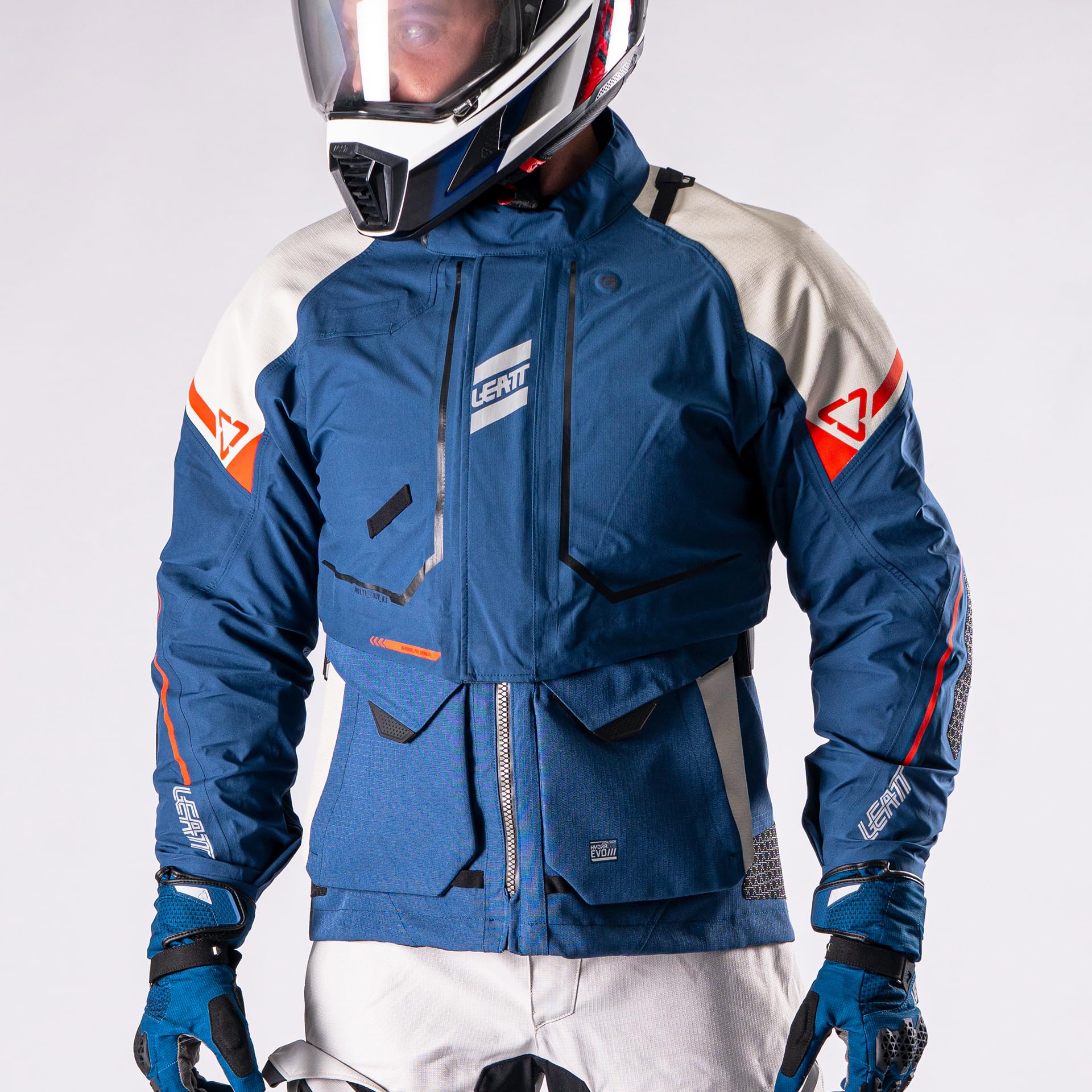 Leatt Veste ADV MultiTour 8.5#XL/US44/EU54 Bleu Nuit | Ventilation optimisée