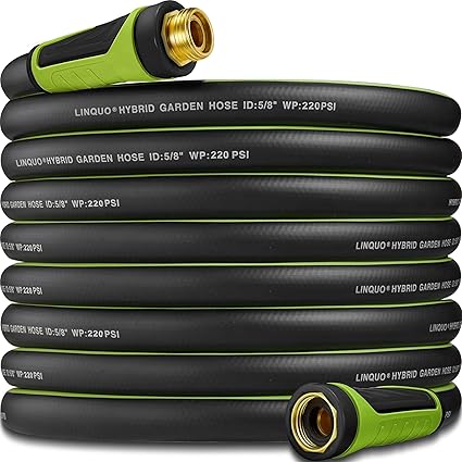 Amazon.com: LINQUO Garden Hose 5/8""IDx50 ft - 2024 Version/New