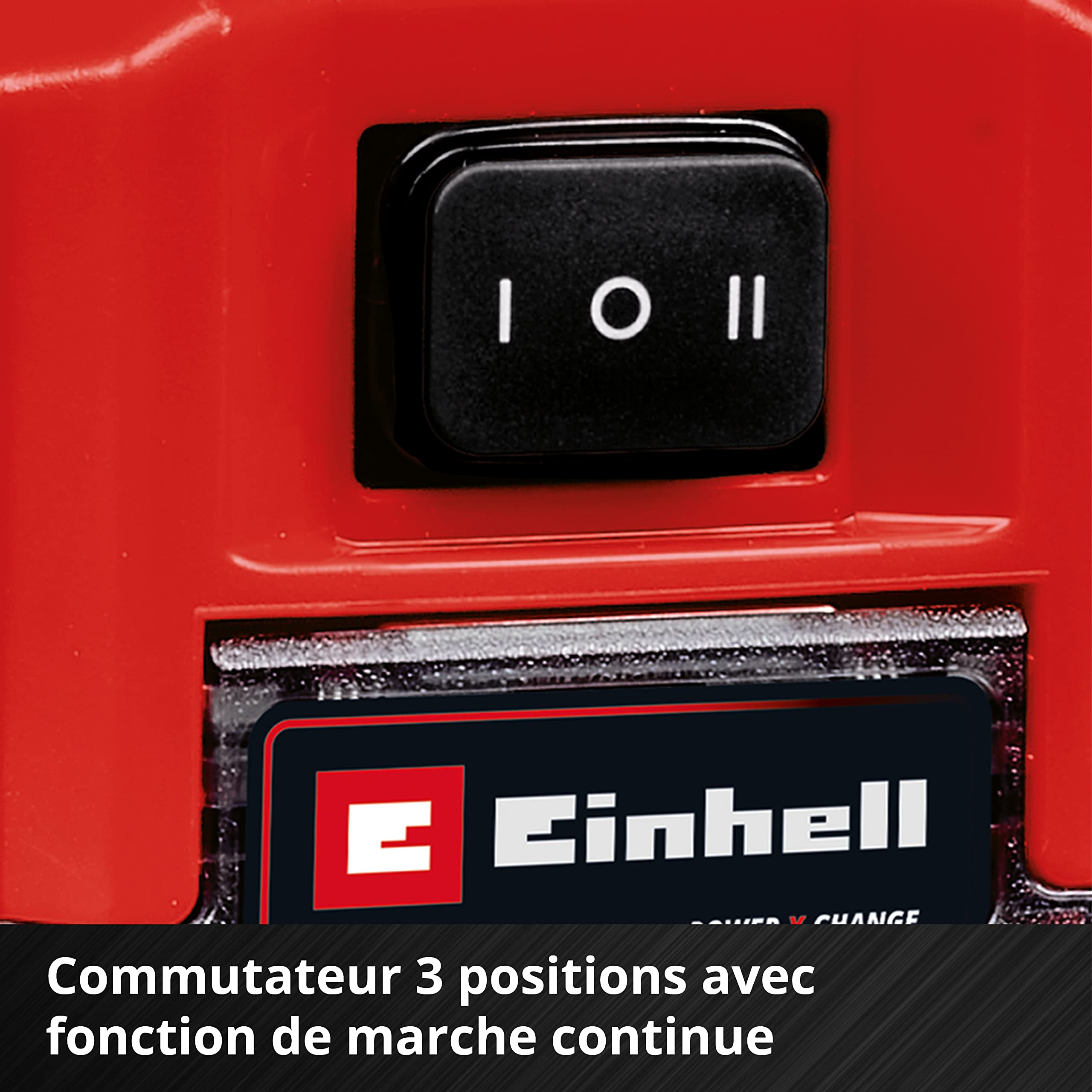 Einhell Pompe à eau claire sans fil GE-SP 18 LL Li-Solo | PXC | 18 V | 0,8 bar | débit 4500 l/h | hauteur 8 m | aspiration à plat jusqu’à 1 mm | sans batterie