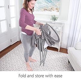 Safety 1st Nap & Go Rocking Bassinet with Bug Net, Trinity