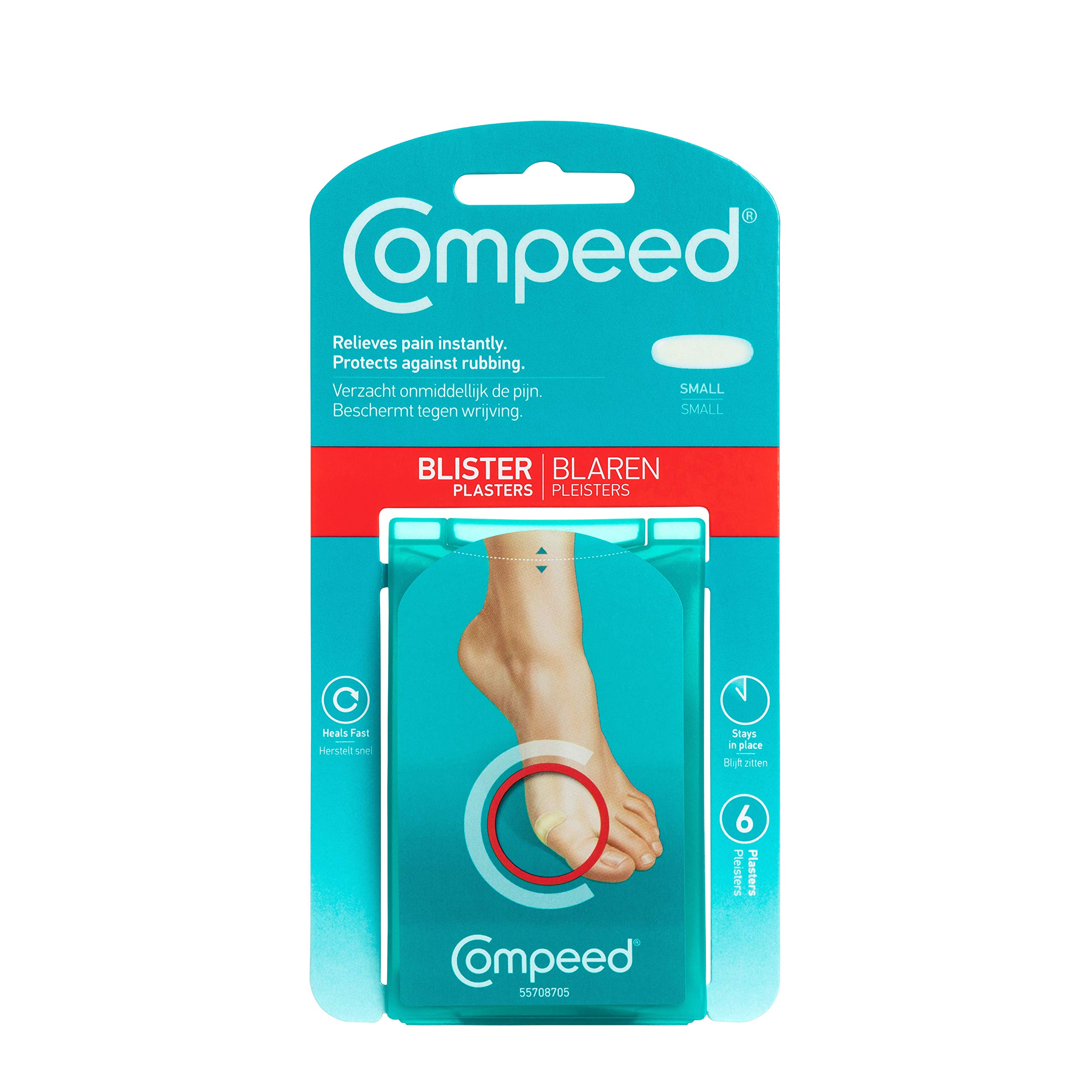 Compeed Blister Bandage For Foot Toe Rubbing Protection, Breathable Foot Toe Protector Hydrocolloid Bandage - Small 6s (B000MTF17Q) Amazon Price History, Amazon Price Tracker