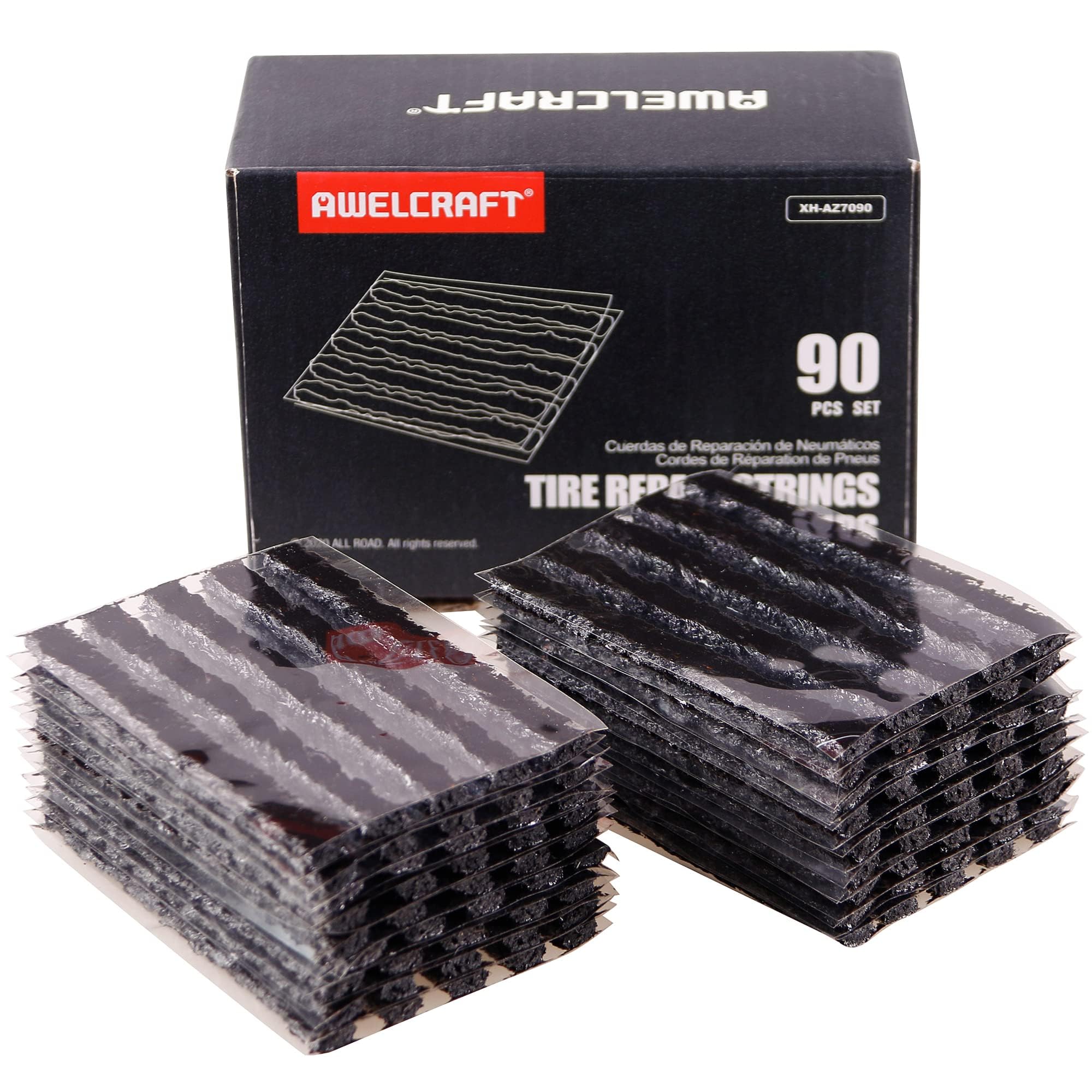 AWELCRAFT Tire Repair Strings 90pcs