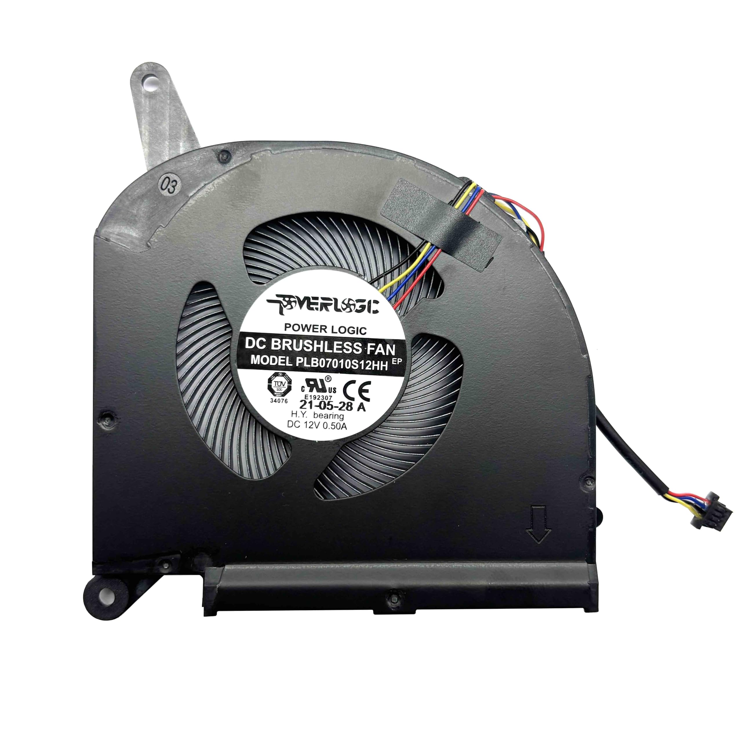 BestParts Ventola di raffreddamento di ricambio CPU + GPU per Gigabyte AERO 15 (Intel 9a generazione), per AERO 15S SA / 15S WA/XA / 15 SA/XA, P/N: RP75XA, PLB07010S12HH (non versione OLED)