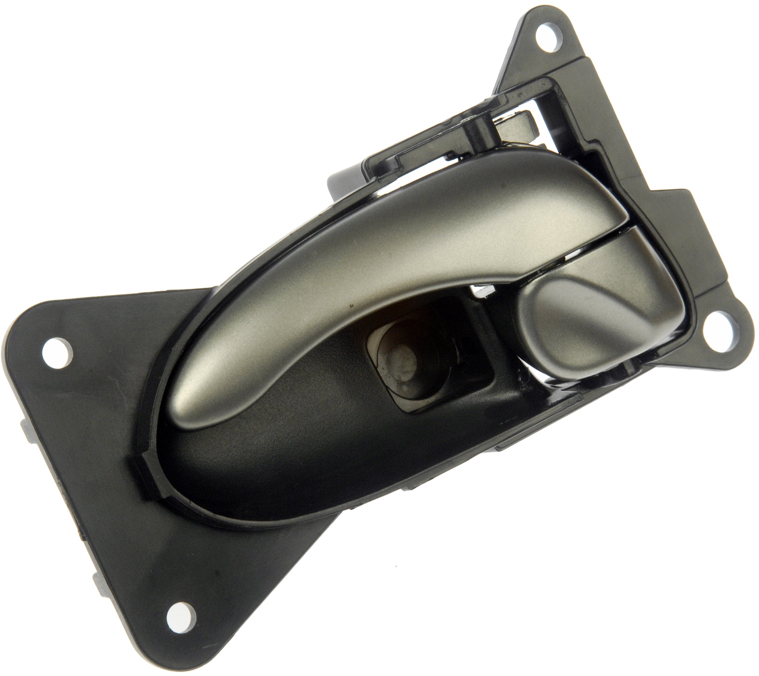 Dorman 81543 Interior Door Handle Compatible with Select Nissan Models, Smooth Silver Lever; Black Housing - Dorman Interior Door Handle 81543 - INTERIOR DOOR HANDLE - Interior Door Handle Front/Rear Left - Door Handle - Interior Handle - Inside Door Handle - Want a new interior door handle that matches the original, for far less than going back to the dealership? This replacement door handle was engineered to match the fit and appearance of the stock handle on specific vehicle years, makes and models. - Nissan Altima 2004-02