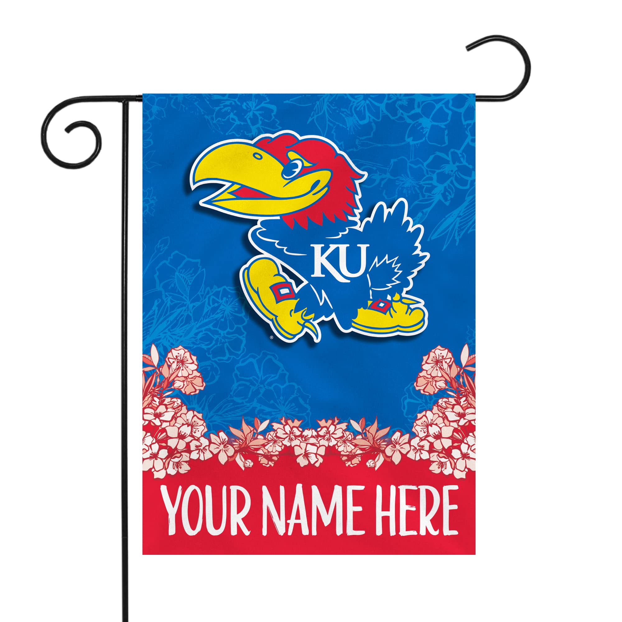 Rico Industries NCAA Standard/Primary Personalized Garden Flag