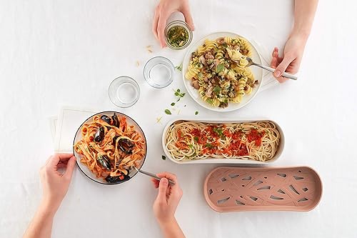 Miniatura 7 de Lekue Olla de pasta rápida para microondas, talla única, terracota