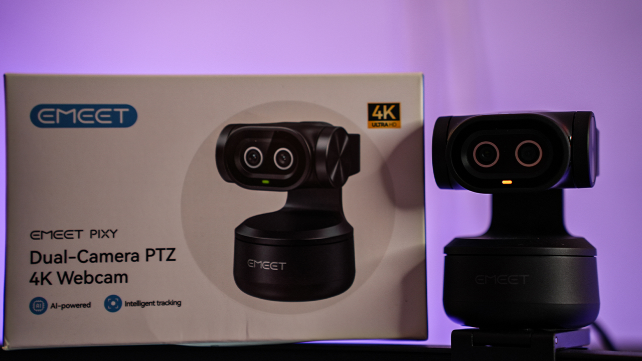 Watch Testing the worlds first Dual 4K Tracking Webcam EMEET PIXY