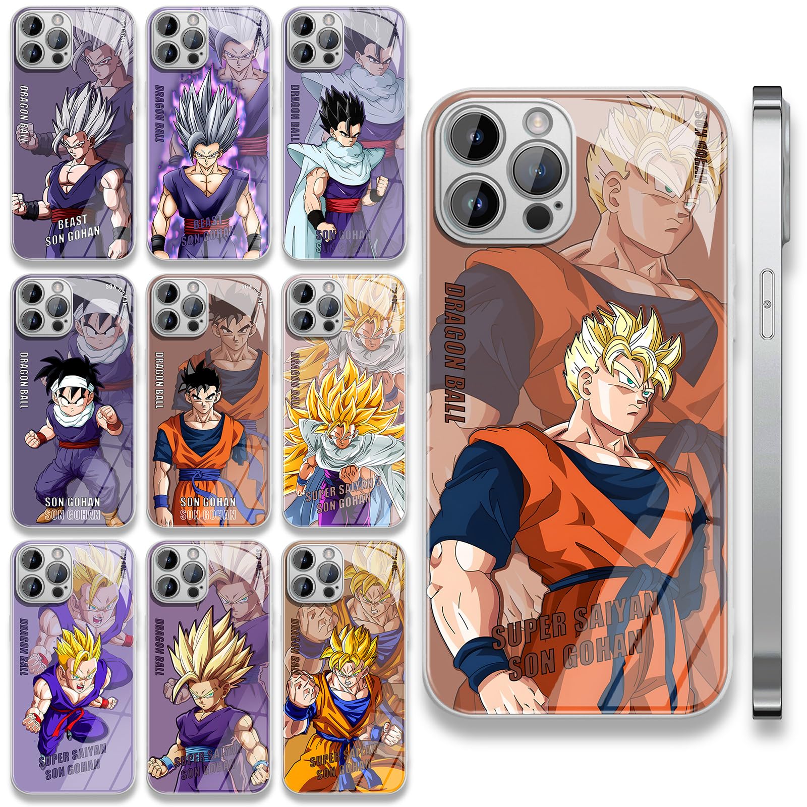 Amazon.co.jp: ドラゴンボール スマホケース 孫悟飯 iphone16proケース