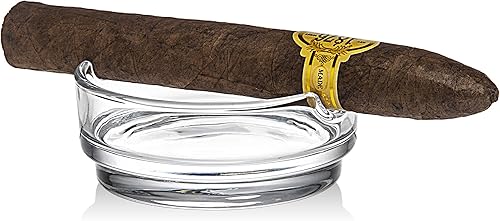 Miniatura 4 de Godinger Juego de vasos de whisky de cigarros, juego de barra de vidrio de whisky y puros a la antigua moda