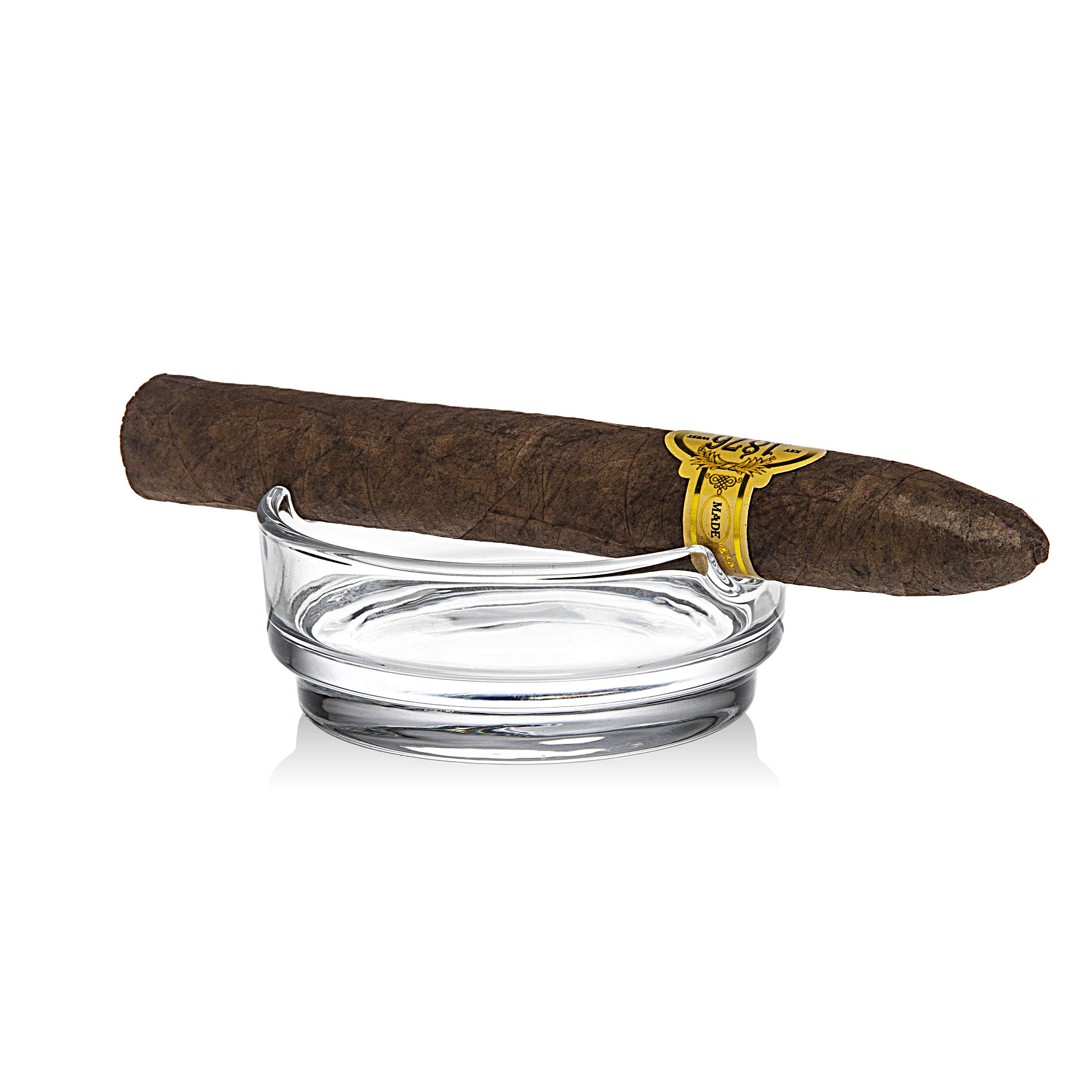 Juego de vasos de whisky de cigarros, juego de barra de vidrio de whisky y puros a la antigua moda 4