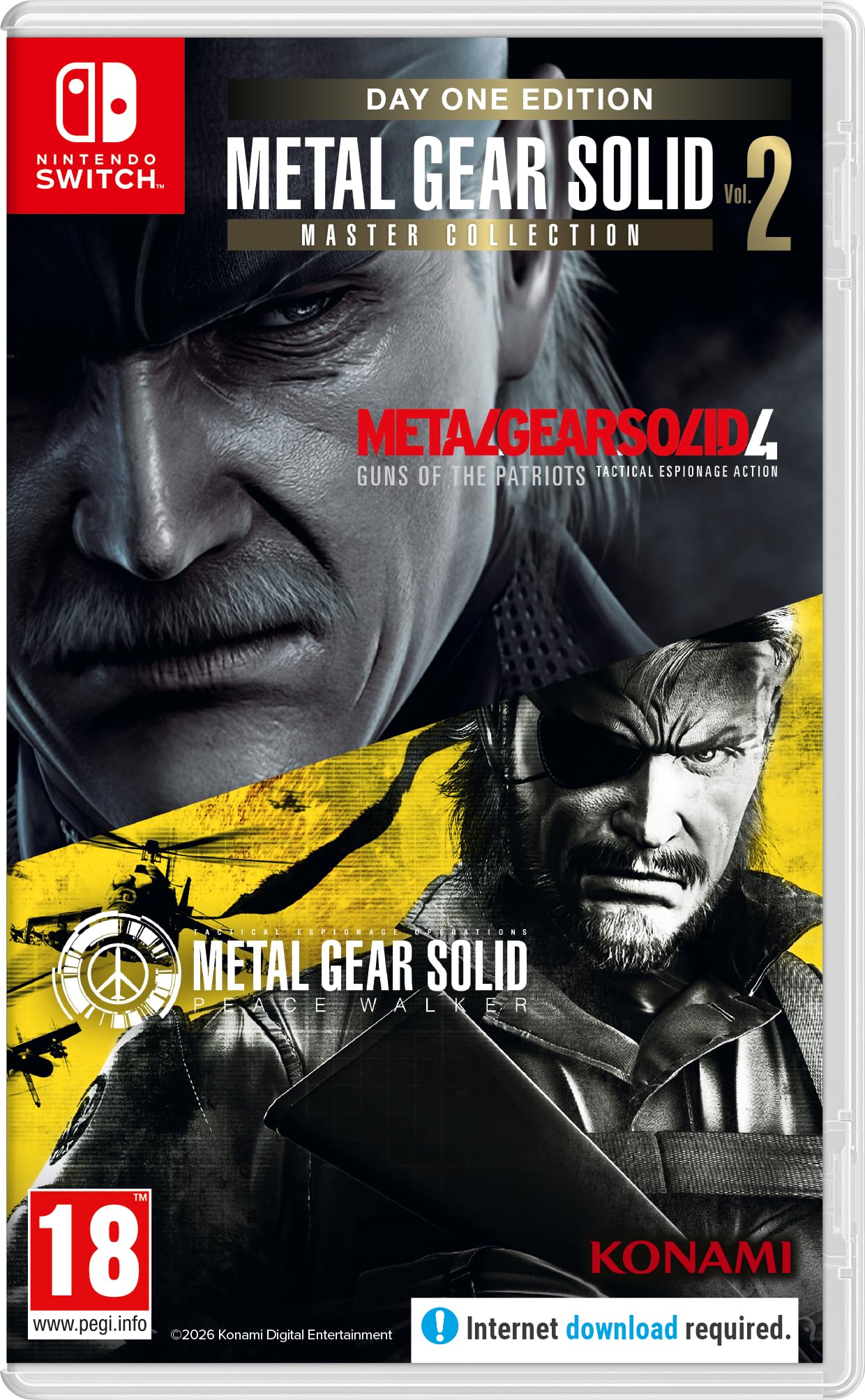 Nintendo Metal Gear Solid: Master Collection Volume 2