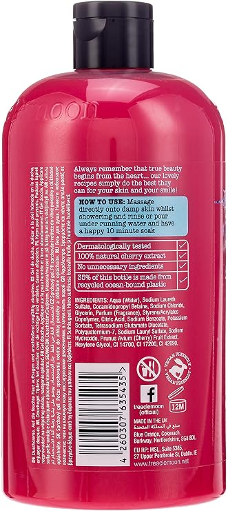 Treaclemoon Wild Cherry Magic Shower and Bath Gel 500 ml