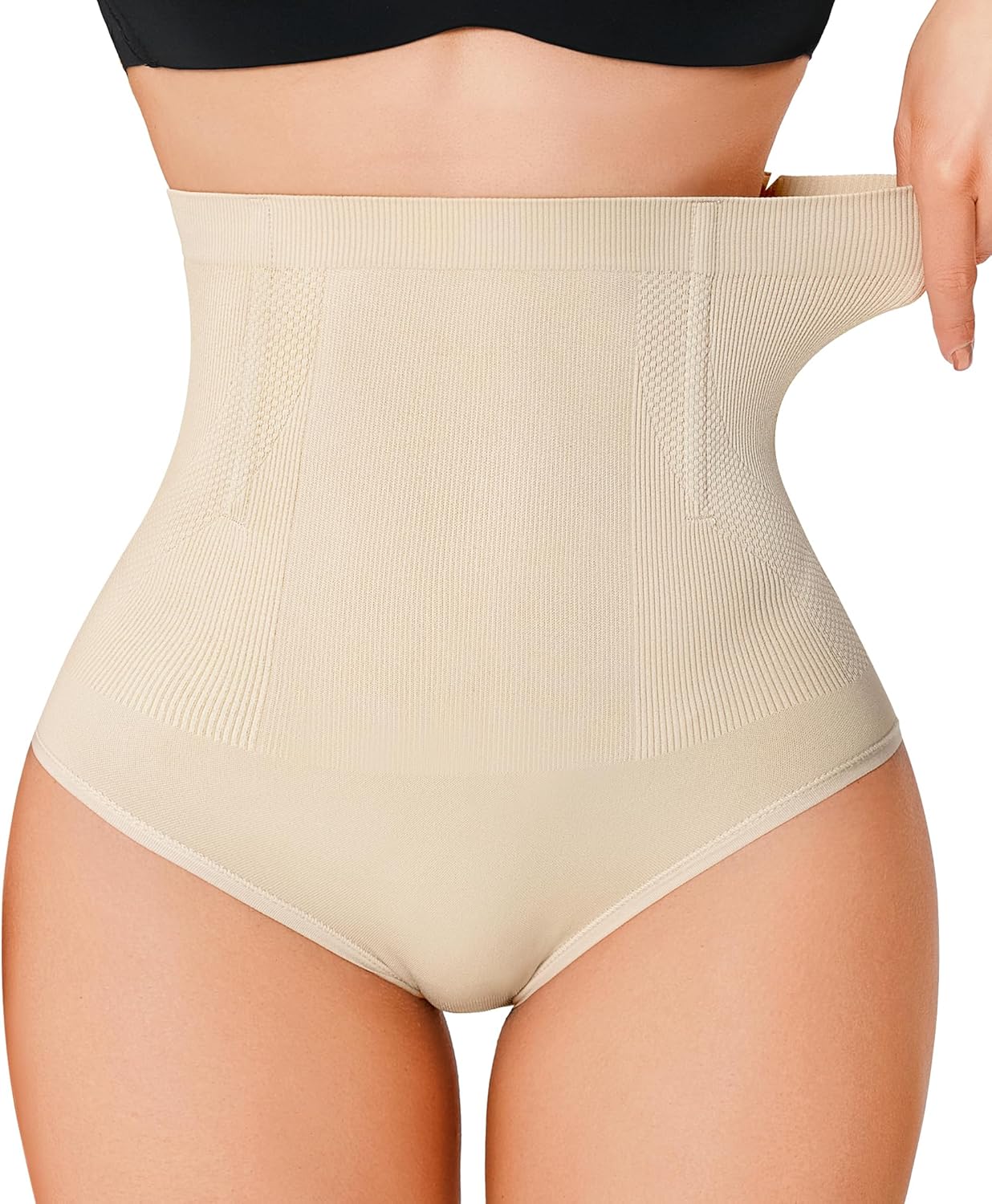 Nebility Tummy Control Panties Seamless Shapewear High Waisted Body Shaper Butt Lifter Panty Shaping Boyshorts Underwear