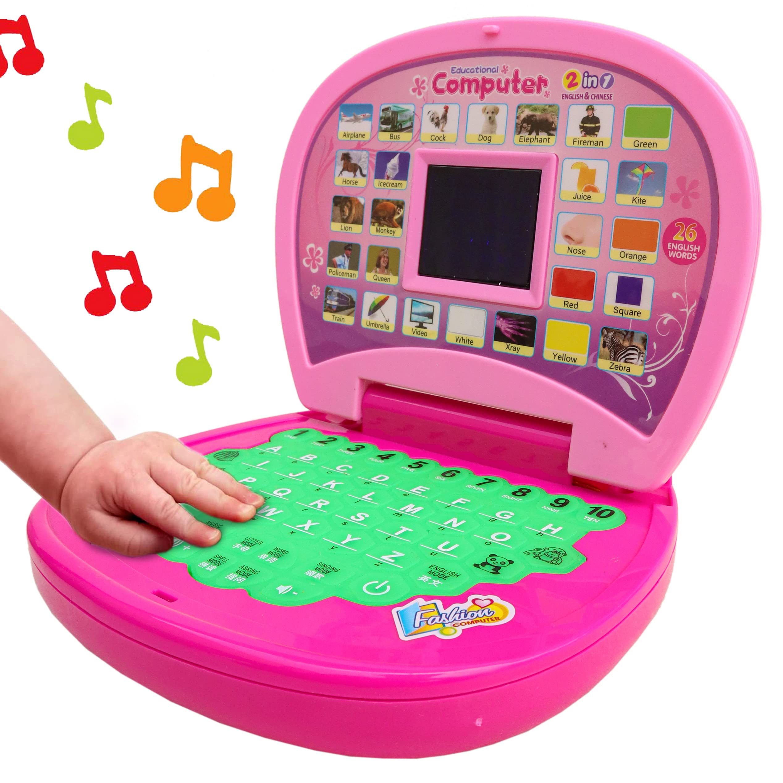 Toyshine Educational Learning Kids Laptop, LED Display, with Music (Assorted Color) (B084ZK71GF) Amazon Price History, Amazon Price Tracker