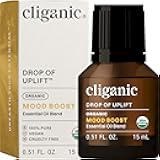 Organic Mood Boost Essential Oil Blend, 0.51 Fz