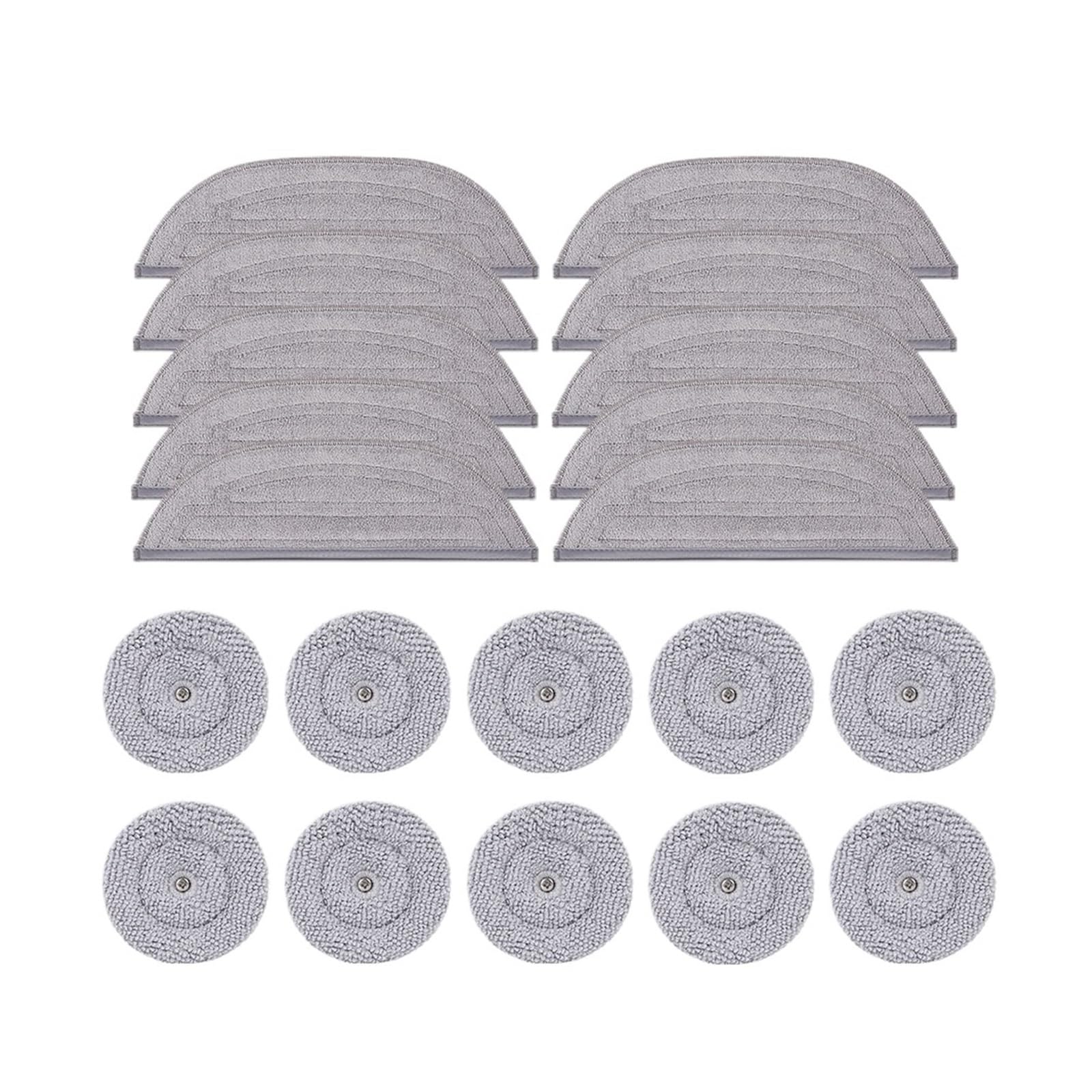 RSHECHUFBFG Mop Cloth Replacement Spare Parts, Compatible For Roborock, S8 MaxV Ultra, S8 Max Ultra, G20S Robot Vacuum Cleaner(C)