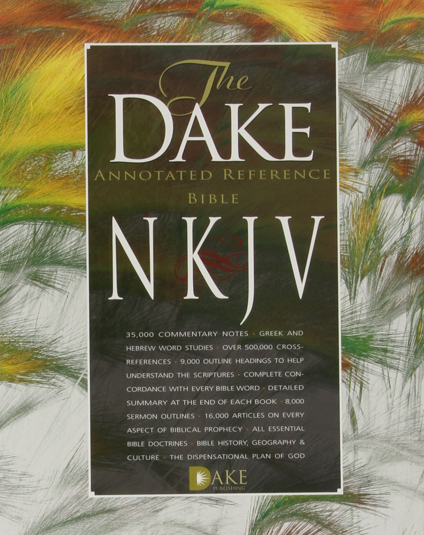 Dake Annotated Reference Bible-NKJV Leather Bound – January 1, 1736