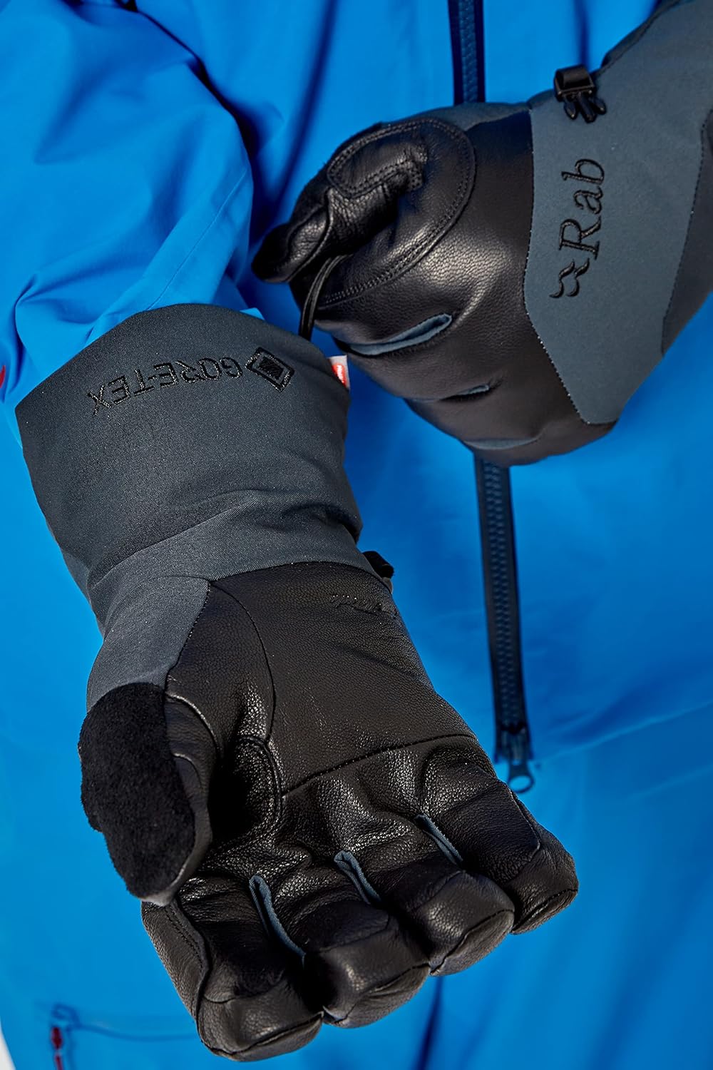 Rab Khroma Freeride GTX Waterproof Breathable Gore-tex Leather Gloves for Skiing and Mountaineering - Image 3