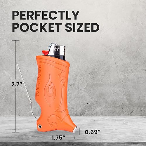 Miniatura 17 de Toker Poker - Estuche para encendedor Bic Multi Tool 2.0 - Carolina, herramienta todo incluido para acampar y otros Azul