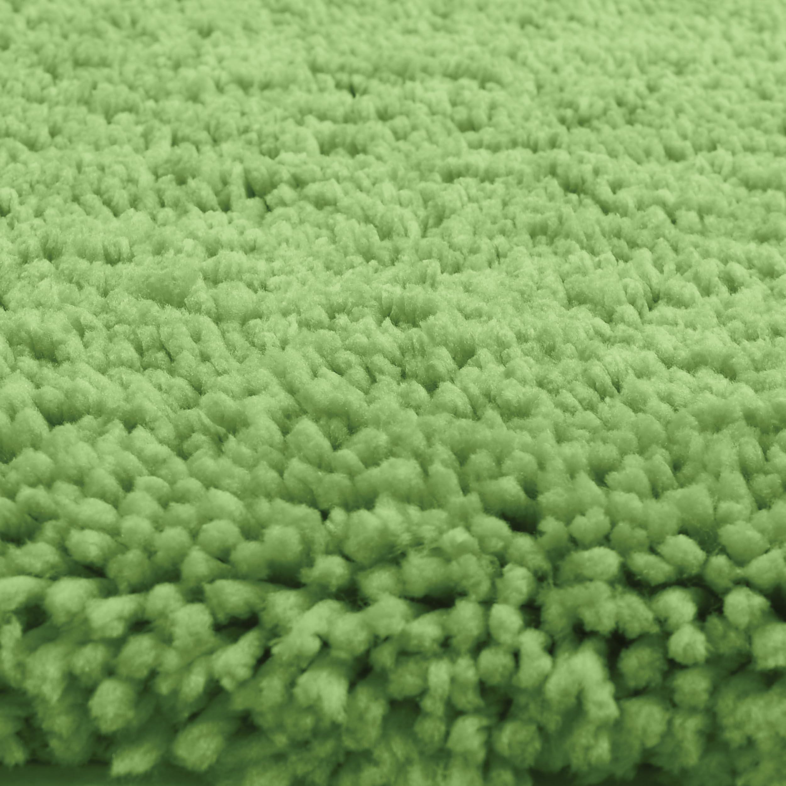 Spirella - Alfombra de baño de Microfibra Highland - Antideslizante, de Secado rápido y Lavable - 100% poliéster Suave y Duradero - 60 x 90 cm - Verde Oliva