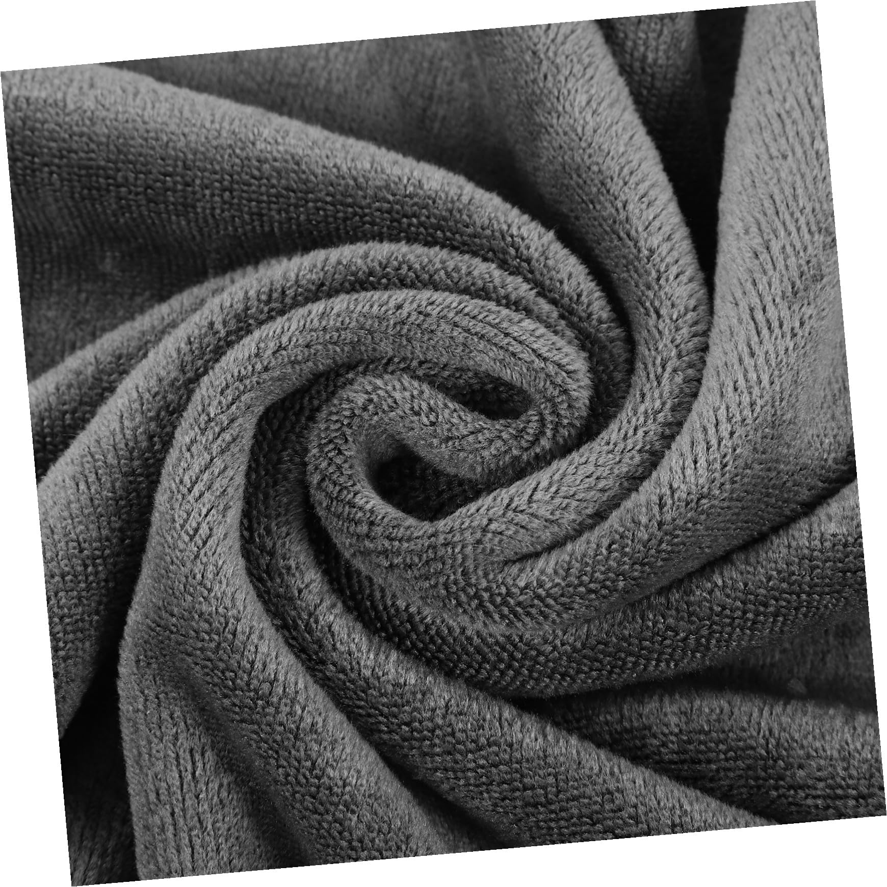 Paños Absorbentes de Microfibra 40x40 Cm Gris, Toallas Reutilizables para Limpiar Coche y Cocina, Alta Absorción de Agua, Limpieza Profunda, Pack de 12 Unidades para Uso Doméstico