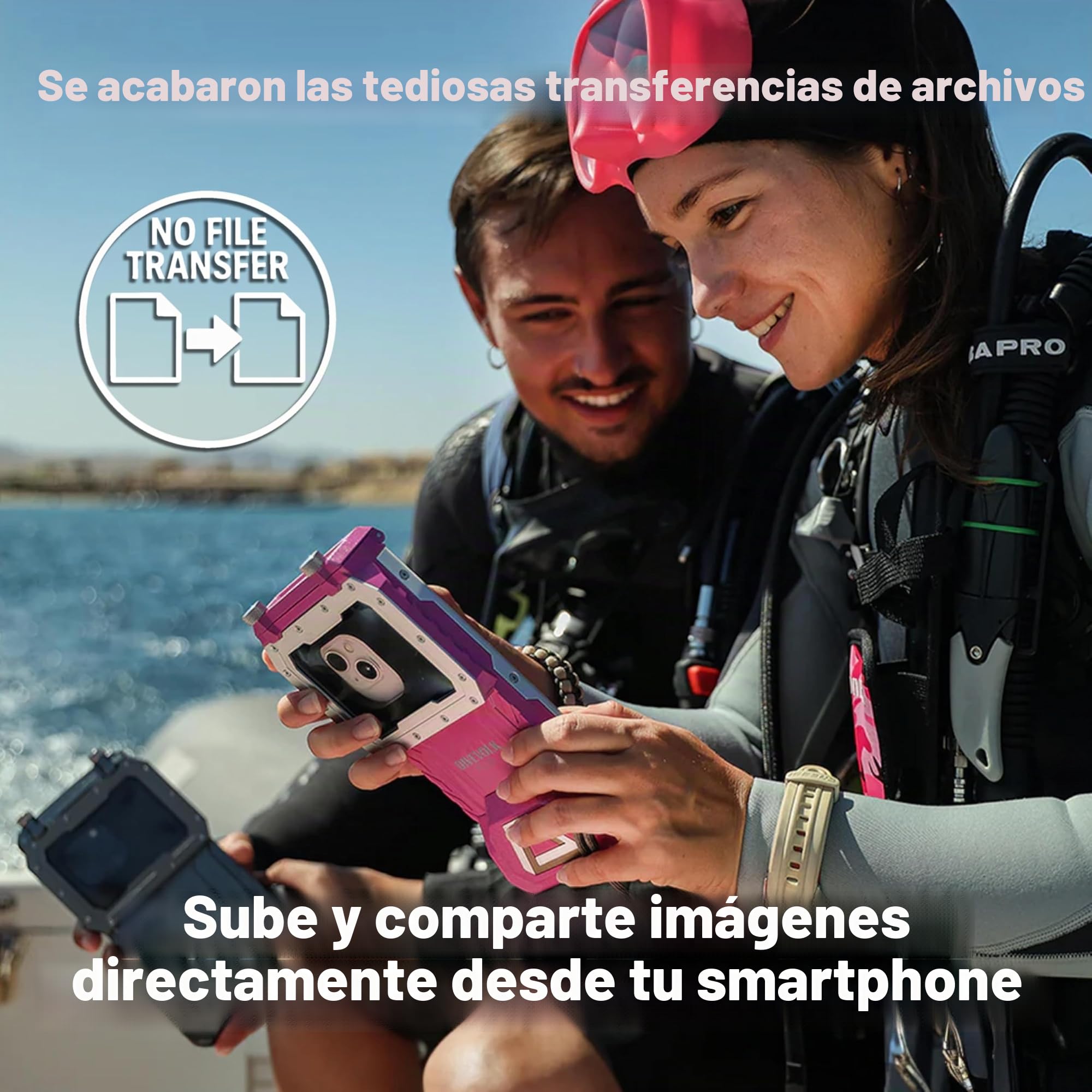 DIVEVOLK Seatouch 4Max Funda impermeable para iPhone 12/12Pro/13/13Pro/14/14Pro/15/15Pro/16