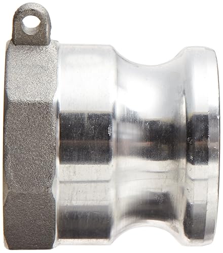 Miniatura 2 de Dixon G150-A-AL Aluminio A380 Global Tipo A Leva y Ranura Manguera de Ranura, Enchufe de 1-1/2" x 1-1/2" NPT Hembra