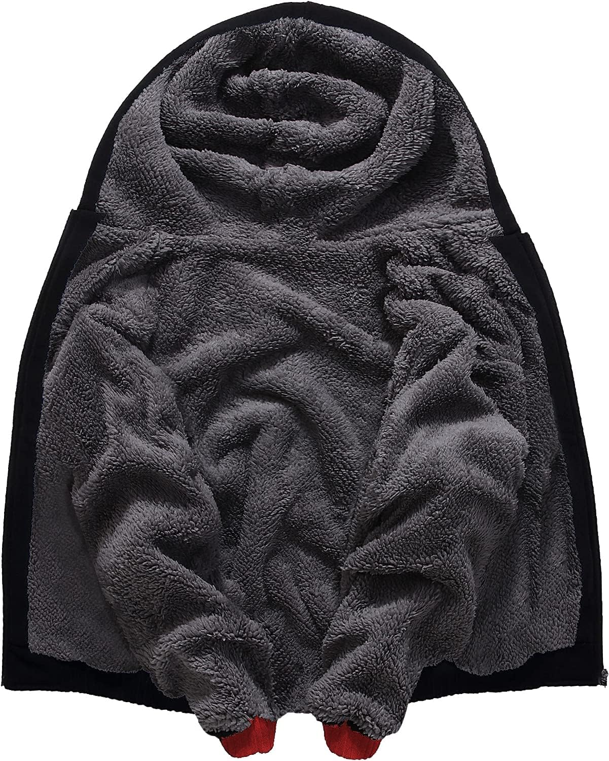 GEEK LIGHTING Boys Sherpa Lined Hoodie Kids Fleece Sweatshirt Full Zip Hooded Jacket image 2