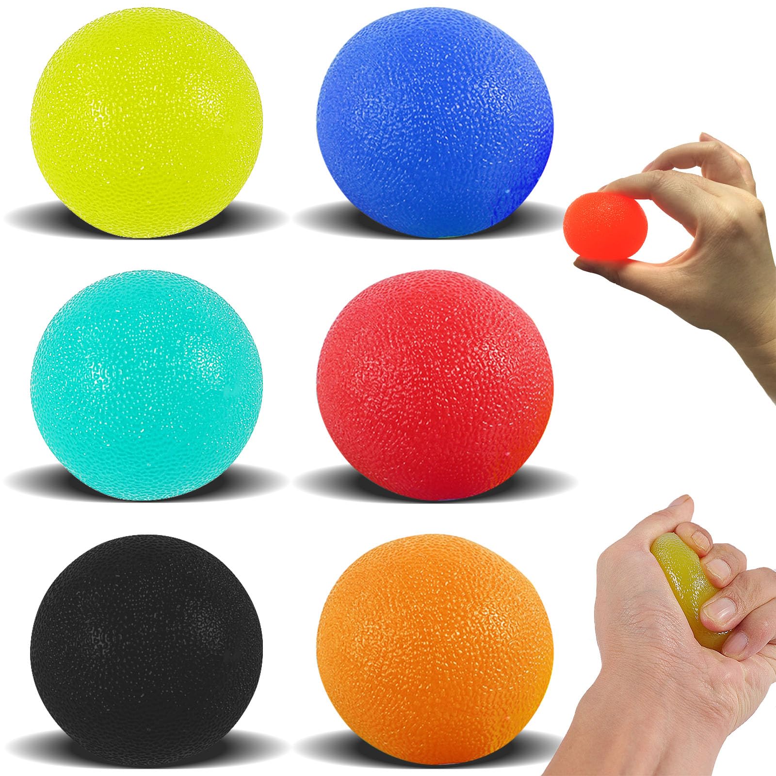 Balle De Renforcement Main Et Anti-stress - Pour Rééducation, Musculation, TDAH, Bureau (force 10 Lbs)