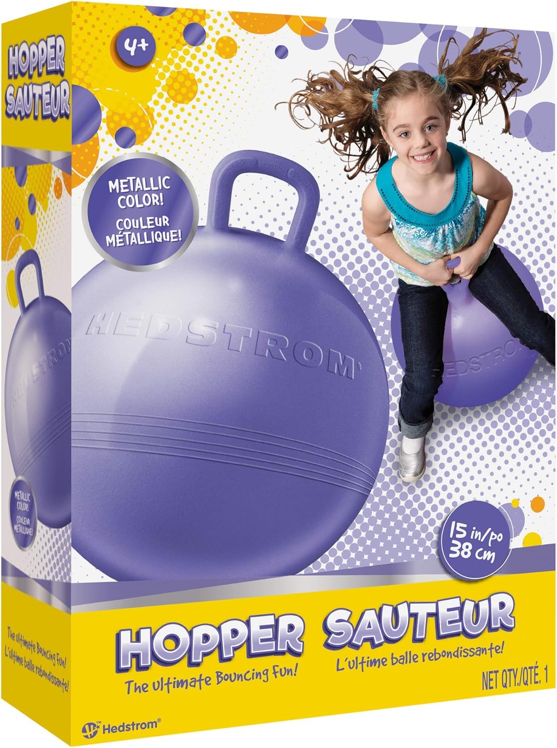 Hedstrom 15" Metallic Purple Fun Hopper