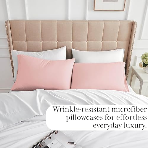 Miniatura 99 de Southshore Fine Living, Inc. Juego de 2 fundas de almohada de tamaño estándar, se adapta a almohadas de tamaño matrimonial, individual, queen, 10