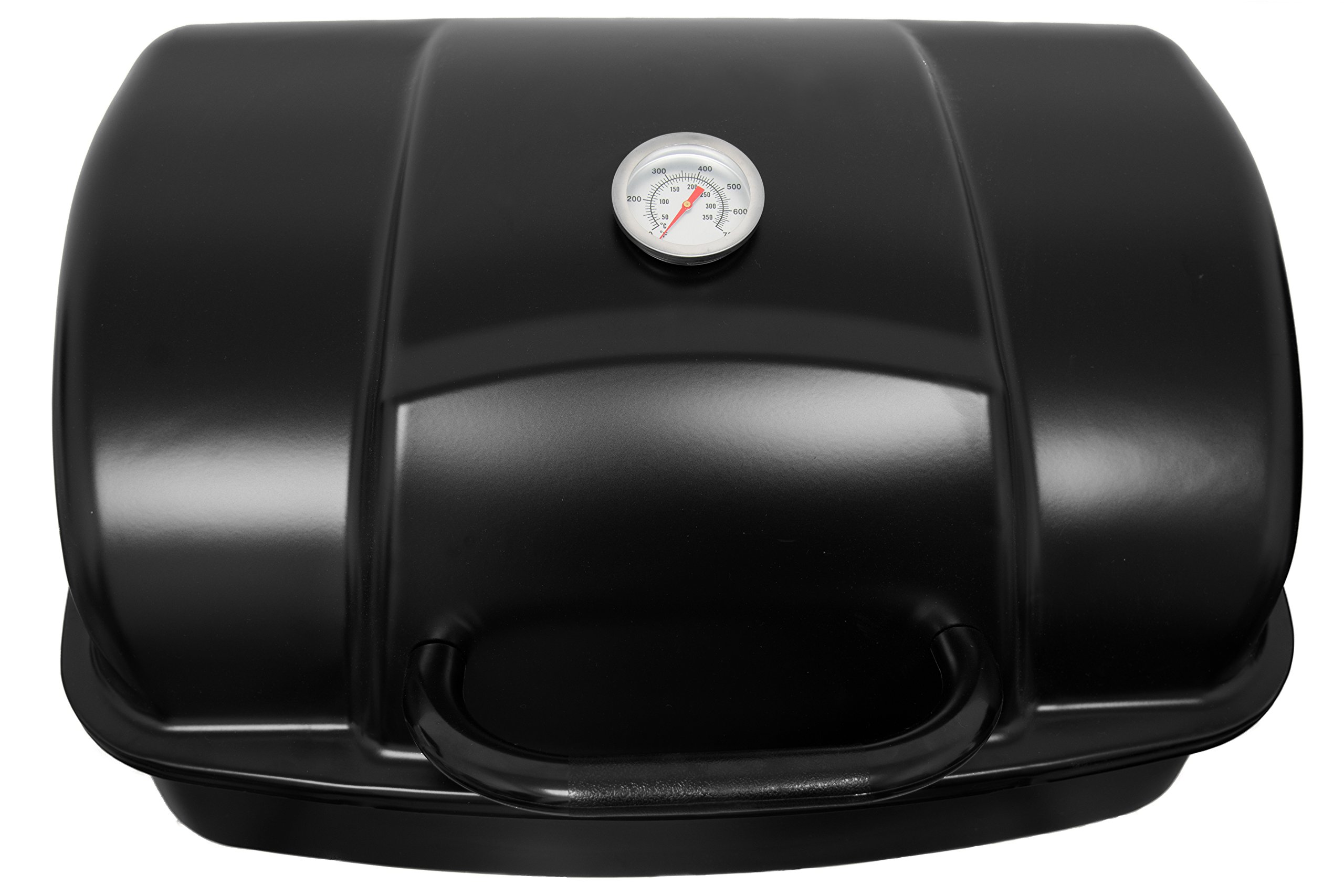 Barbecue a Gas 3 Bruciatori con Termometro Digitale Integrato e Bruciatore Laterale in Acciaio Inox
