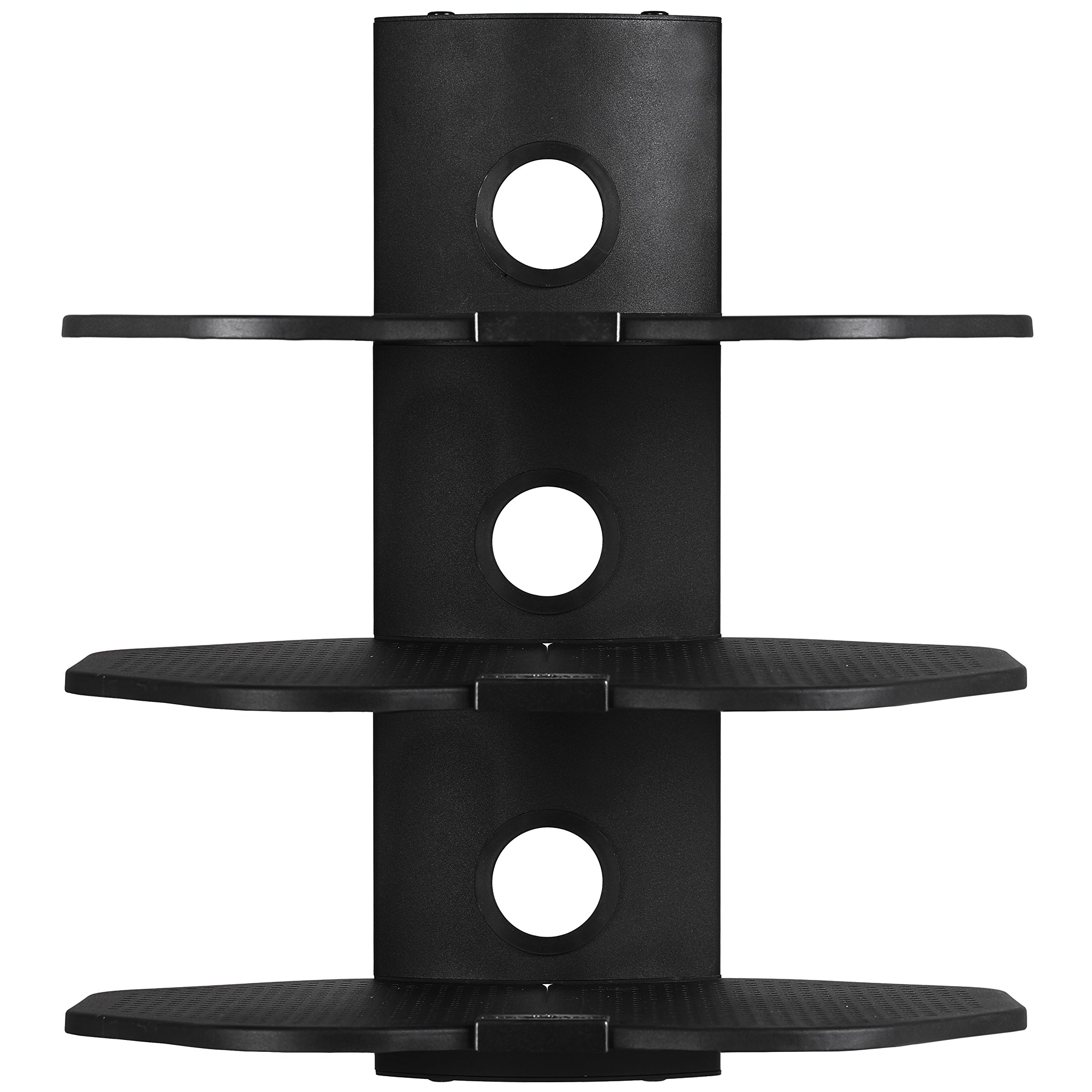 Cheetah TV Wandhalterung 3 Regalhalterung, Komponentenregale Zubehör, Unterhaltungskonsole zum Halten von Unterhaltungsgeräten, Konsolen, Kabelmanagement, inklusive 4,6 m HDMI-Kabel