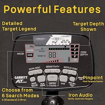 金属探知機　GARRETT AT Pro Garrett AT Pro | Submersible Metal Detector