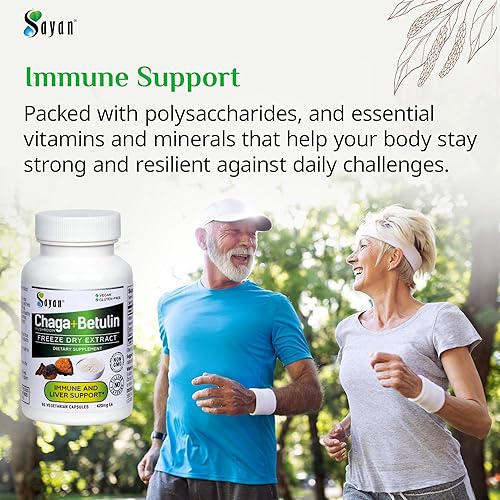 Miniatura 10 de Sayan Cápsulas de extracto de hongo Reishi  90 cápsulas veganas USDA Orgánico, puro sin rellenos, ayuda a reducir la fatiga, aumentar el bienestar,