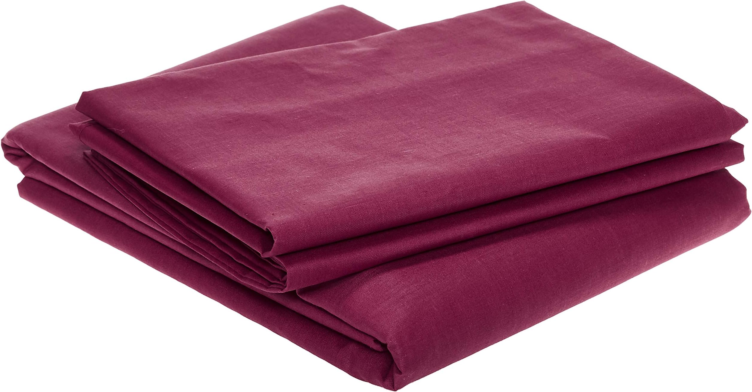 iBed HomeiBed Home 144Tc - 3Pc King Bedsheet Set, Maroon - 240X260Cm