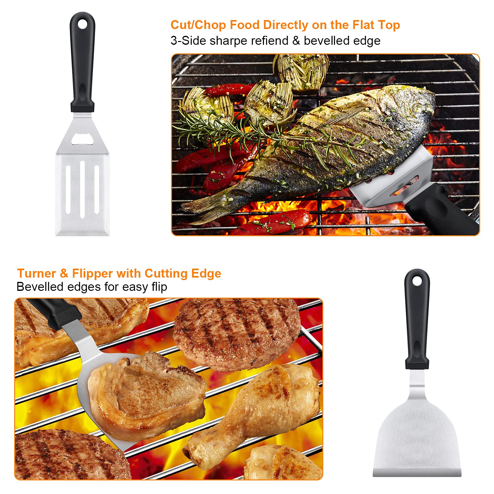 Blackstone Commercial Grade Griddle Tool Kit 1542 The Home, 55 OFF