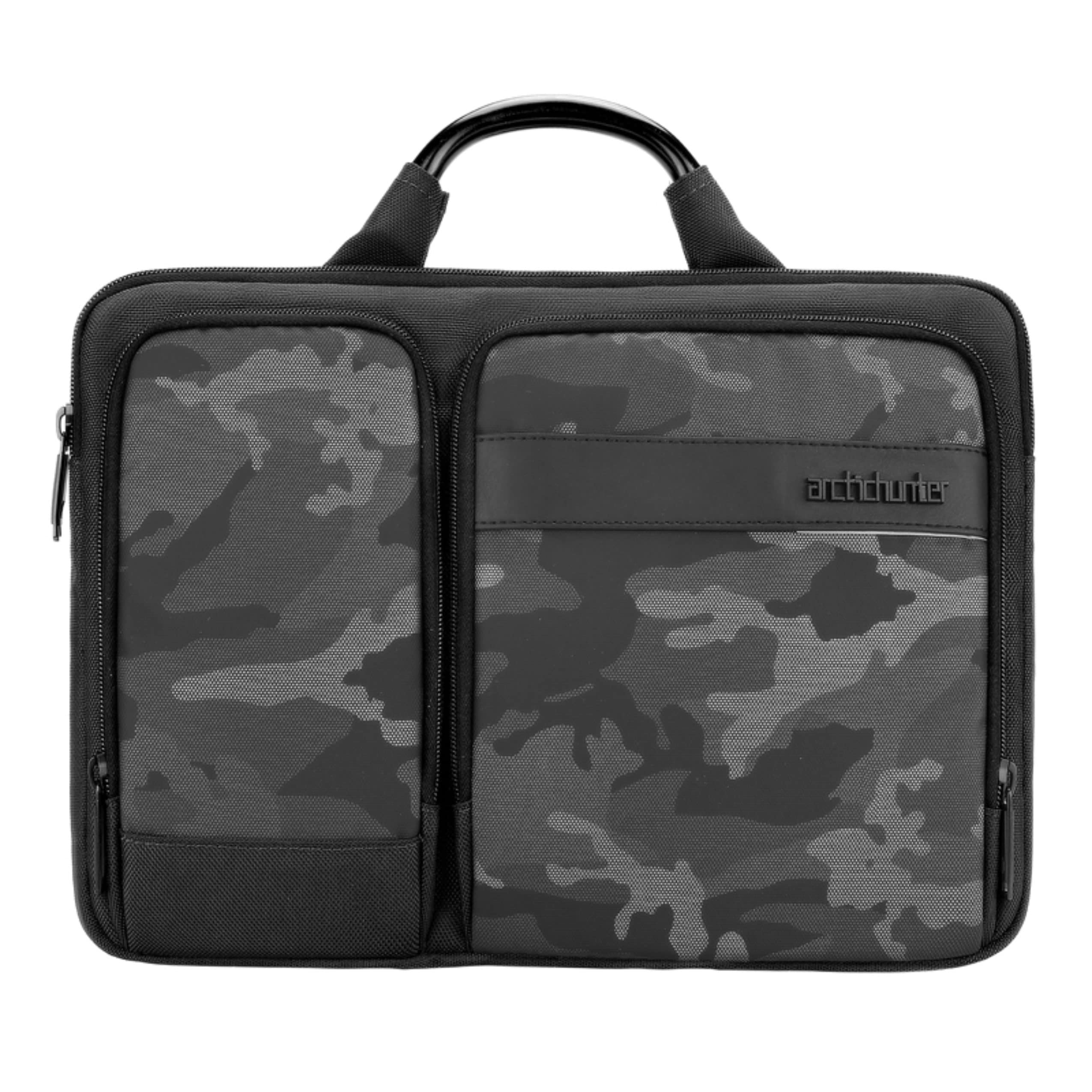 TANTRAArctic Hunter Y00010 Waterproof Business Laptop Case Portable Men Women Messenger Office Bag (Black)