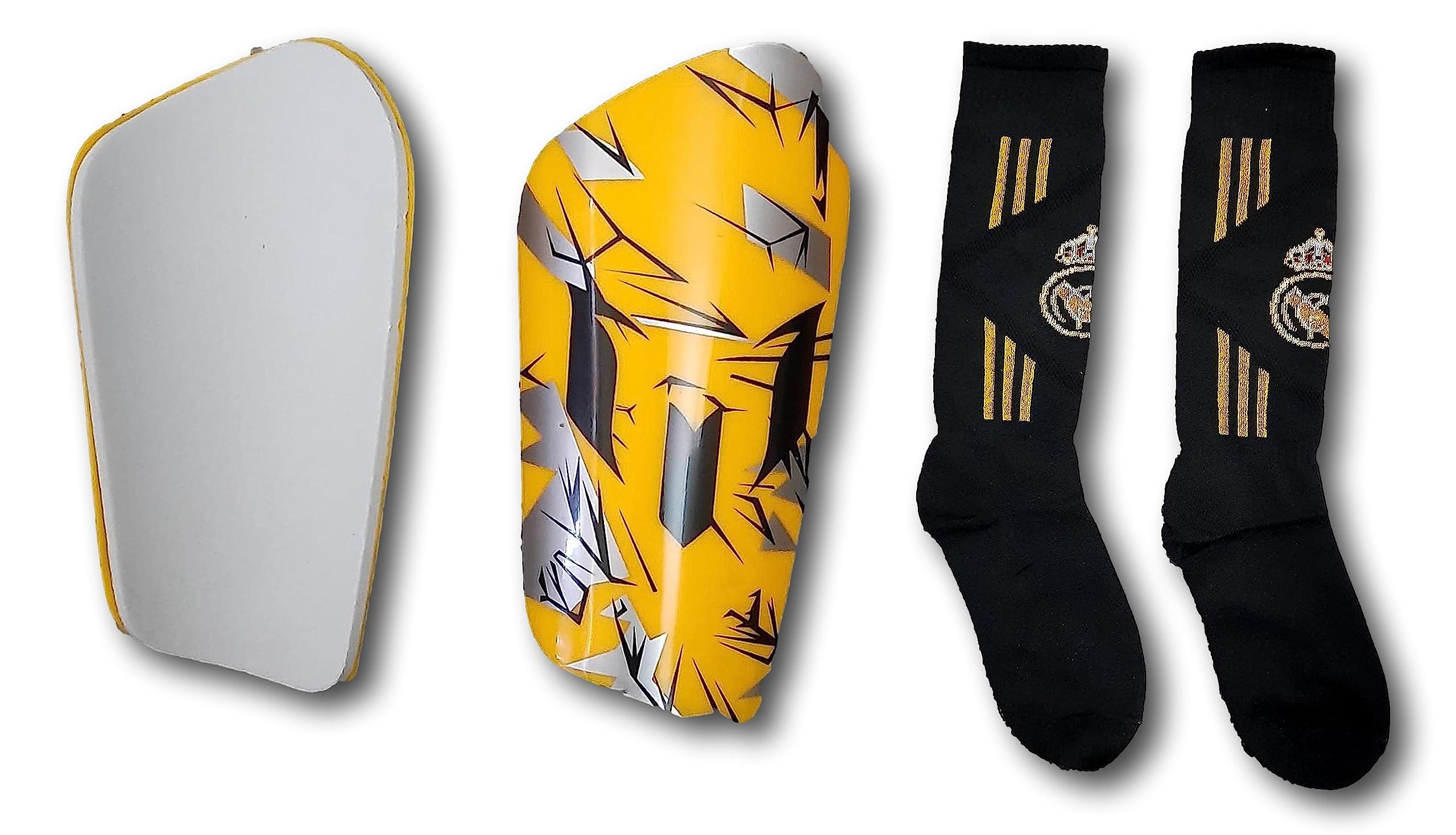 Youth Football Shin Guards and Socks Combo - Ultimate Protection and Style (Age Group 8 to 15 Years) (B0C9XDYTG7) Amazon Price History, Amazon Price Tracker