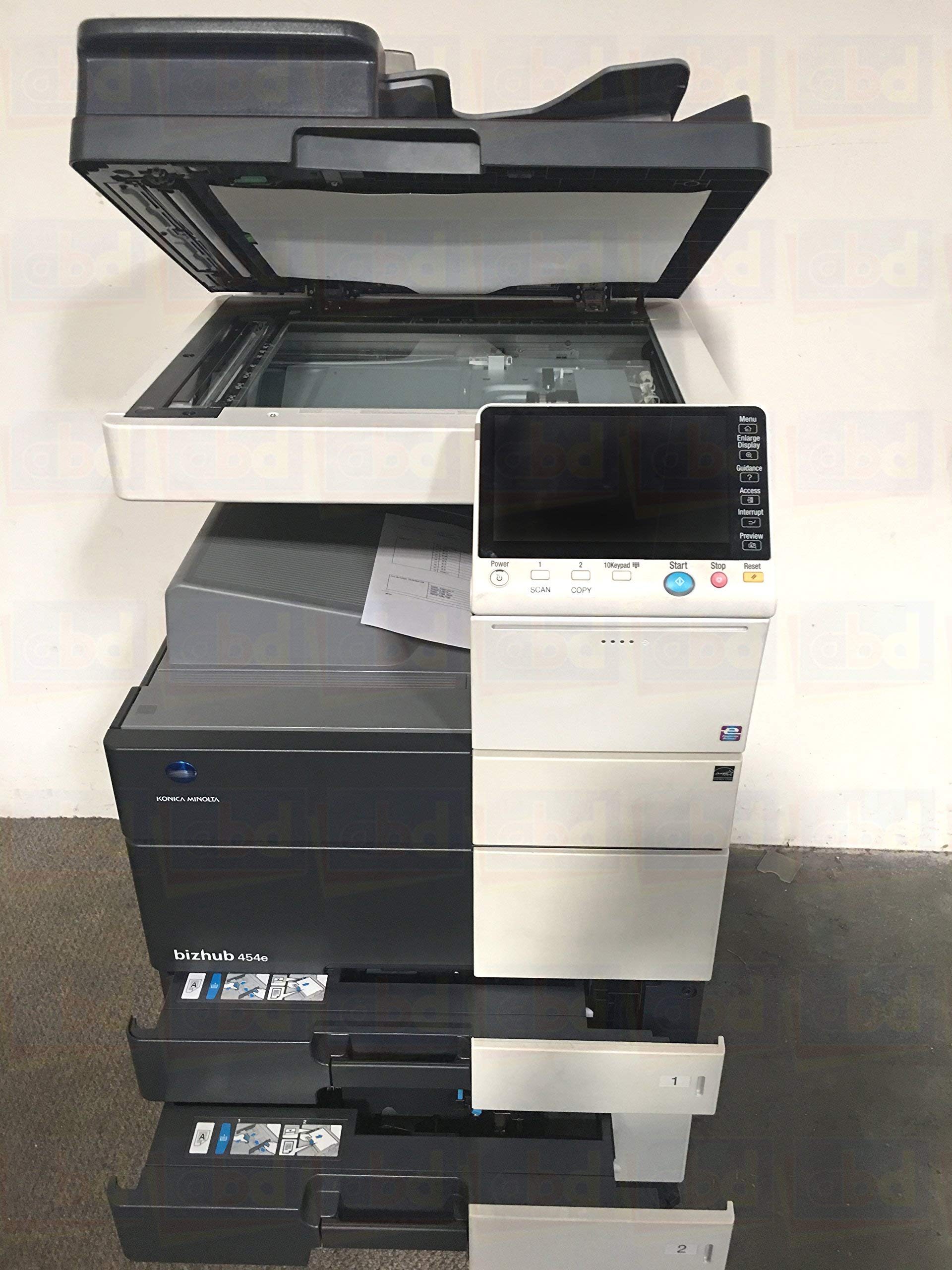 Kyocera TaskAlfa 8000i A3 Monochrome Laser Multi-Function Copier - 80ppm, Copy, Print, Color Scan, Auto Duplex, Network, A3/A4/A5, 2 Trays, Stand (Renewed)