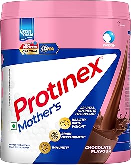 Mother'S Nutritional Mix - (Chocolate Flavor,400 Gms,Jar) With 28 Vital Nutrients To Support Healthy Birth Weight,Brain Development & Immunity,Soy,16 Servings
