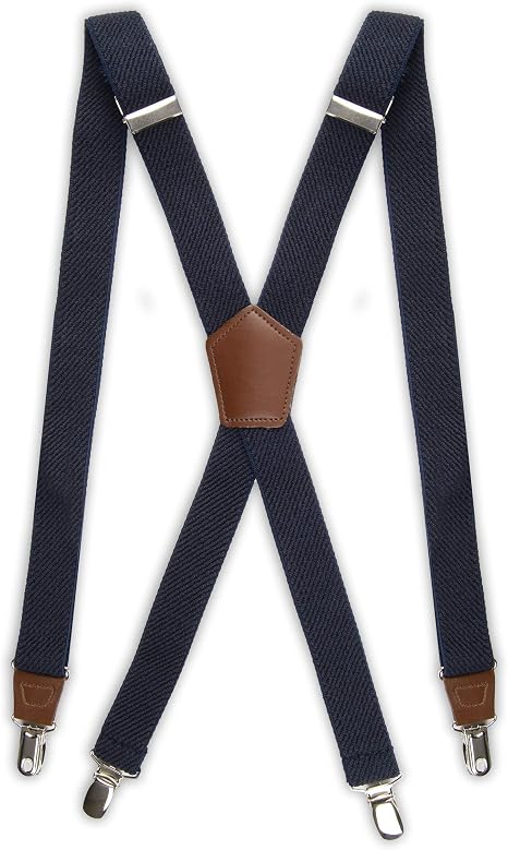 1-Inch Clip-On Suspenders