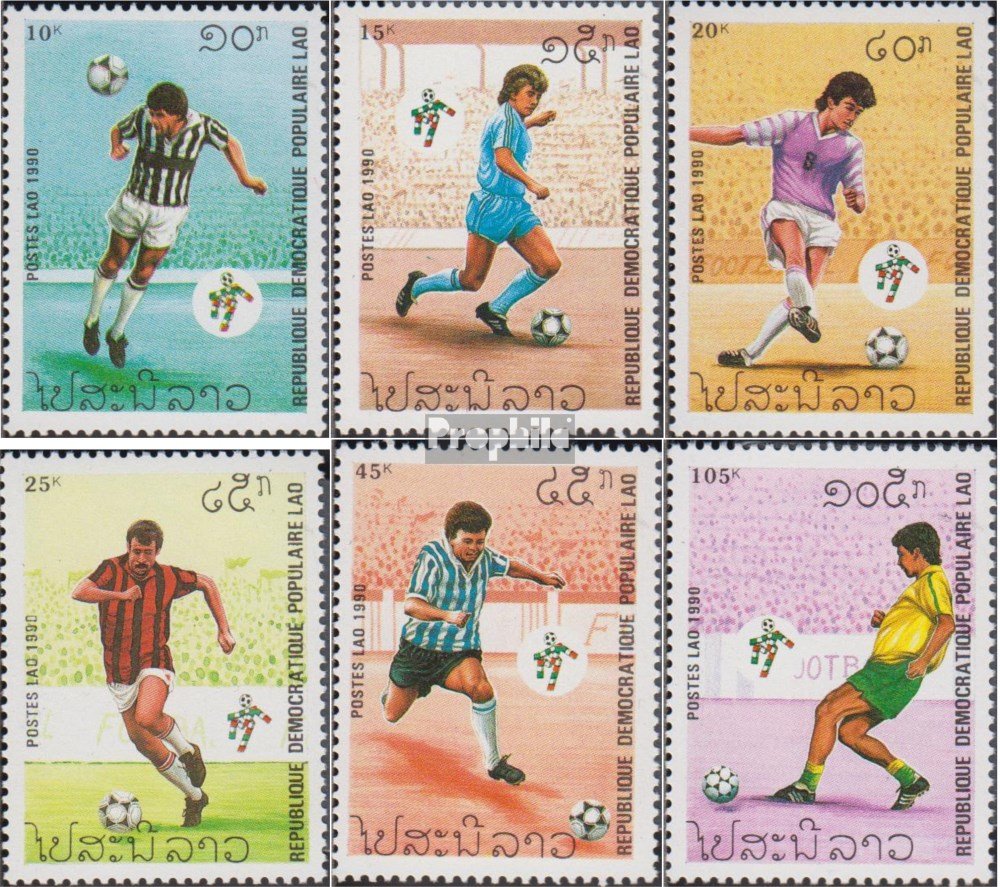 Briefmarken-Set Türkisch-Zypern 1990 – Fußball-WM In Italien – Postfrisch MNH – Sammlerstück