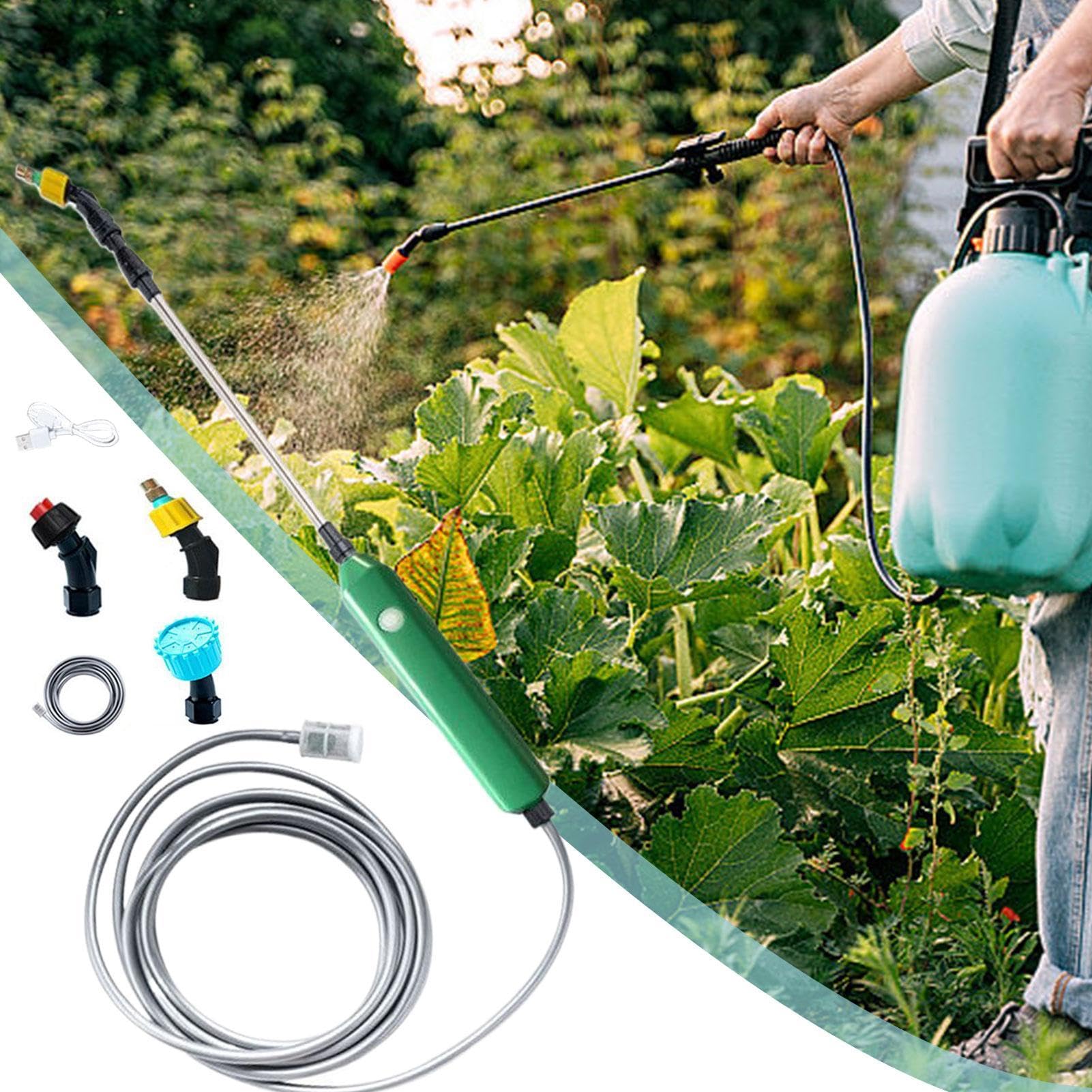 Spruzzatore a pompa elettrico Nebulizzatore A Pompa Da Irrigazione | Spruzzatore Per Irrigazione Da Giardino Esterno Per d'Accesso Giardino Prato Cortile Posteriore Patio Fattoria Serra