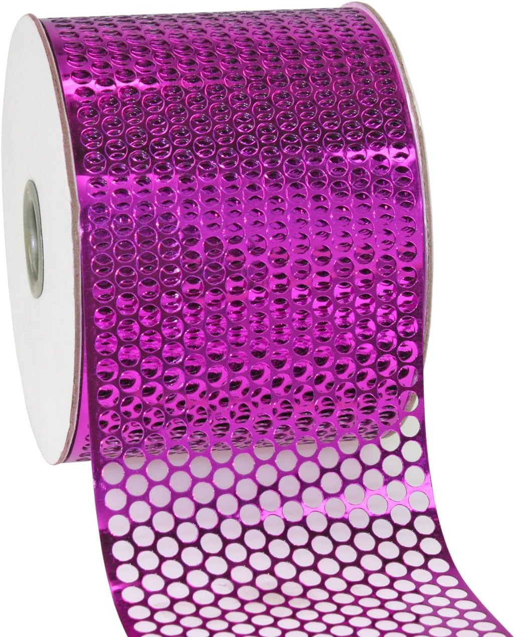 Morex Ribbon Chicago Poly Honeycomb Ribbon, 3-1/4 inch by 50 Yards, Luxor Gold