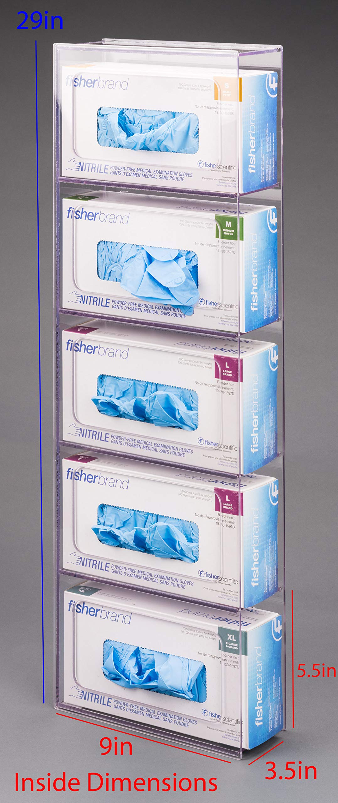 Glove Box Holder ST-5 Box (Wall Mount)