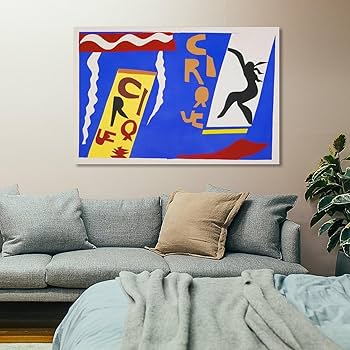 Amazon.co.jp: アンリマティスポスター《ジャズからのサーカス